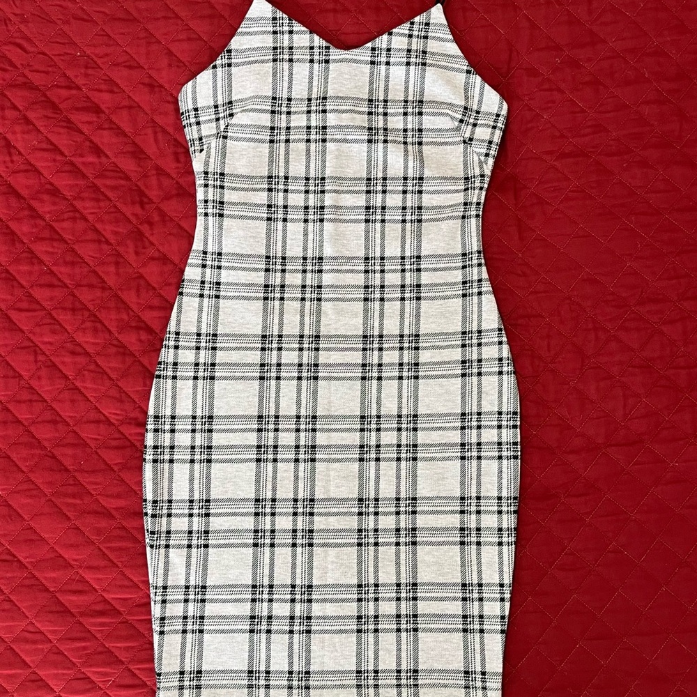 Chic Plaid Dress